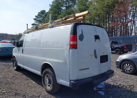 2007 Chevrolet Express Work Van из США, поврежденный, VIN 1GCGG25V871217584